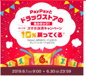ワクワクペイ　6月